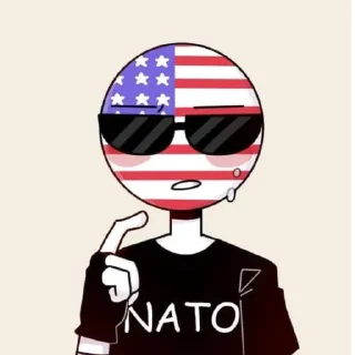 🇺🇸 emoji Countryhumans USA Telegram sticker 20 of 24