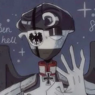 Sticker from Countryhumans Prussia