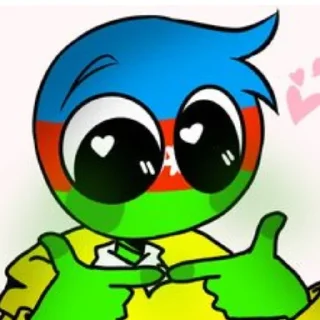 Sticker from Countryhumans