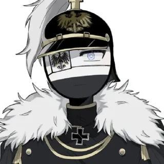 Sticker from Countryhumans Prussia