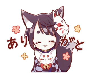 Sticker from Кицунэ тян @nyasticks