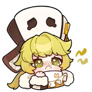 Sticker from Хонкай
