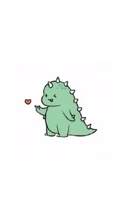🌟 emoji Dino & Dina Telegram sticker 18 of 18