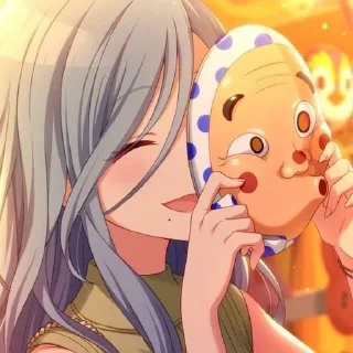 Sticker from hinomori shizuku icons