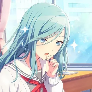 Sticker from hinomori shizuku icons