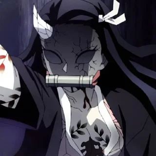 😡 emoji ᕙᕦ Nezuko  | @dakiw_1 Telegram sticker 23 of 26