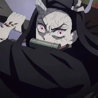 😡 emoji ᕙᕦ Nezuko  | @dakiw_1 Telegram sticker 22 of 26