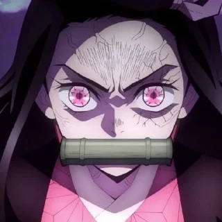 😡 emoji ᕙᕦ Nezuko  | @dakiw_1 Telegram sticker 10 of 26