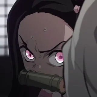 😡 emoji ᕙᕦ Nezuko  | @dakiw_1 Telegram sticker 21 of 26
