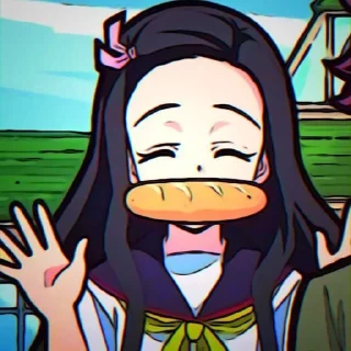 💗 emoji «Nezuko» Telegram sticker 6 of 15