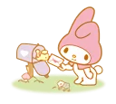 Sticker from my melody
