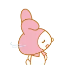 Sticker from my melody