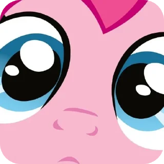 🔳 emoji my little pony Telegram sticker 20 of 86