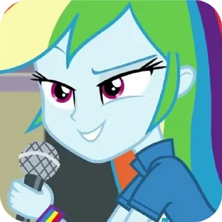 👓 emoji my little pony Telegram sticker 12 of 86