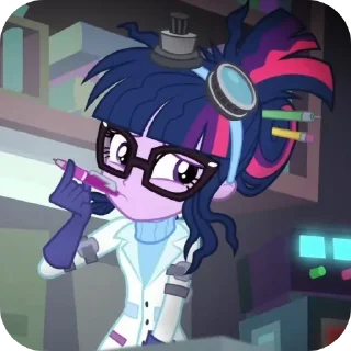 👍 emoji my little pony Telegram sticker 2 of 86