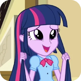 👄 emoji my little pony Telegram sticker 1 of 86
