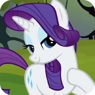 👄 emoji my little pony Telegram sticker 24 of 86
