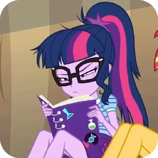 📖 emoji my little pony Telegram sticker 3 of 86