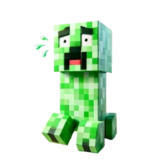 Sticker from Крипер (@StickersMinecraft)