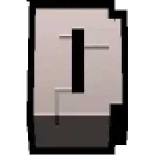 Sticker from Латинский шрифт (@StickersMinecraft)