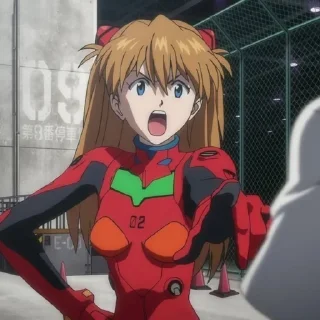 Sticker from Evangelion