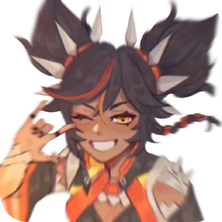 🎸 emoji ୨୧- Синь Янь! | @furinochkaai Telegram sticker 8 of 80