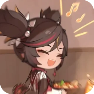 🎸 emoji ୨୧- Синь Янь! | @furinochkaai Telegram sticker 20 of 80