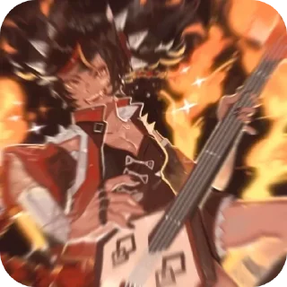 🎸 emoji ୨୧- Синь Янь! | @furinochkaai Telegram sticker 11 of 80