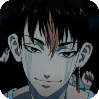 😏 emoji Tokyo Revengers🎴 Telegram sticker 5 of 60