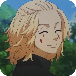 😊 emoji Tokyo Revengers🎴 Telegram sticker 10 of 60