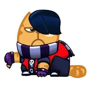 👎 emoji @STICKRULE <- БОЛЬШЕ БРАВЛ СТАРС BRAWL STARS Telegram sticker 2 of 43
