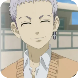 ☺ emoji Tokyo Revengers🎴 Telegram sticker 16 of 60