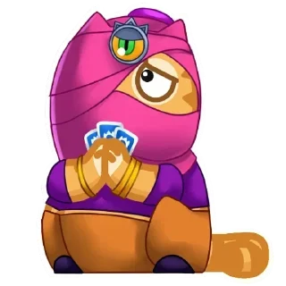 😫 emoji @STICKRULE <- БОЛЬШЕ БРАВЛ СТАРС BRAWL STARS Telegram sticker 22 of 43