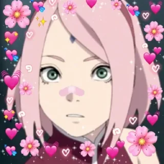 Sticker from Sakura Haruno