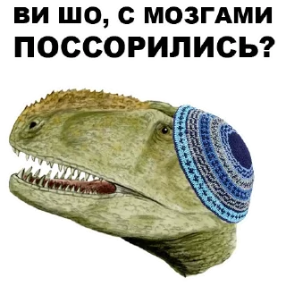 🙀 emoji Dinosaurs-Odessites @stickersb2b Telegram sticker 10 of 40