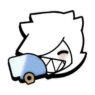 ⭐ emoji ⋂⋂  🤍  .   @AriMeiiRik  💋  ” Telegram sticker 2 of 50