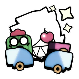 ⭐ emoji ⋂⋂  🤍  .   @AriMeiiRik  💋  ” Telegram sticker 6 of 50