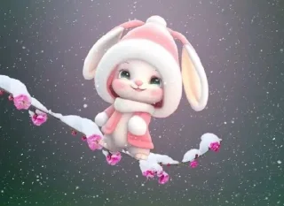 Sticker from Bunny Cute -> @TgSticker