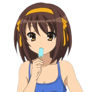 Sticker from Haruhi Suzumiya