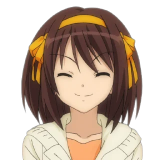 Sticker from Haruhi Suzumiya