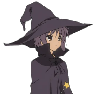 😇 emoji Haruhi Suzumiya Telegram sticker 15 of 25