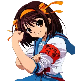 Sticker from Haruhi Suzumiya 3000
