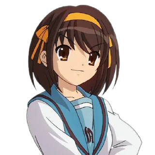 Sticker from Haruhi Suzumiya