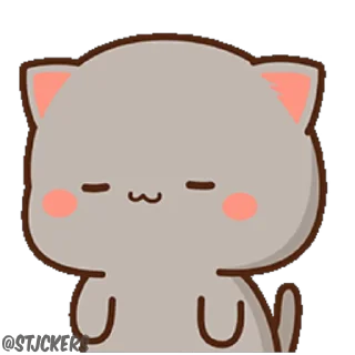 🫶 emoji Peach Cat 2 @pikline Telegram sticker 8 of 120