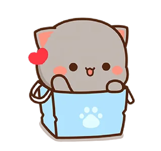 👋 emoji Peach Cat 2 @pikline Telegram sticker 20 of 120