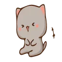 🤣 emoji Peach Cat 2 @pikline Telegram sticker 4 of 120