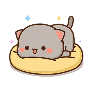 🛌 emoji Peach Cat 2 @pikline Telegram sticker 22 of 120