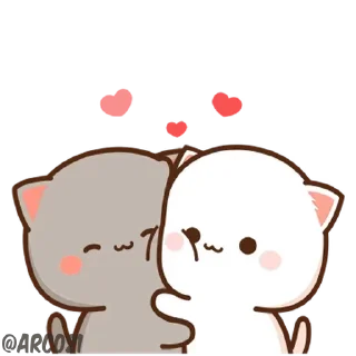 😻 emoji Peach Cat 3 @pikline Telegram sticker 7 of 95