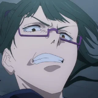 🗡 emoji Zᴇɴɪɴ Mᴀᴋɪ. Sᴇᴀsᴏɴ 2. (@Hol4low). Telegram sticker 9 of 25