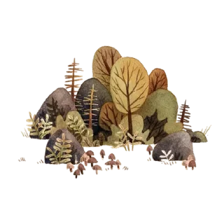 🍁 emoji My home2 — @stckrRobot Telegram sticker 15 of 114